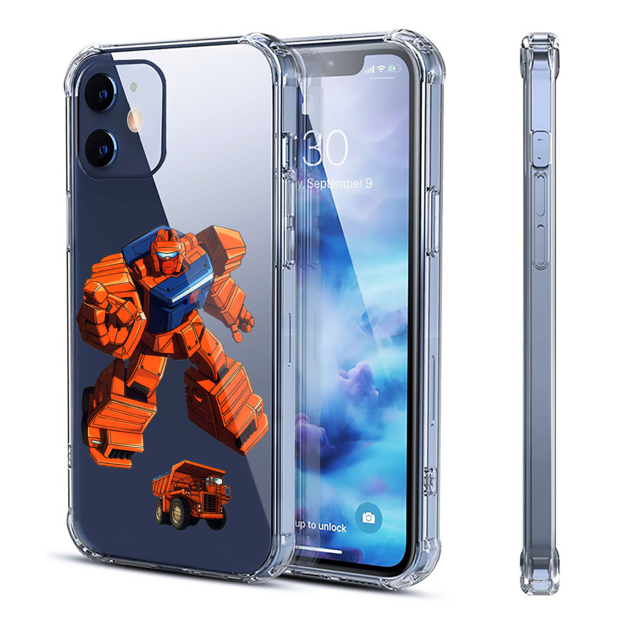 （画像用）  【iPhone 12シリーズ対応】透明スマホケース（クリアソフトケース）